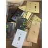 Image 2 : LOT OF VINTAGE LIGHT SWITCH COVERS SOME ARE NOS