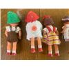Image 4 : EAST GERMANY LOT OF VINTAGE 3" RUBBER DOLLS