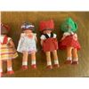Image 5 : EAST GERMANY LOT OF VINTAGE 3" RUBBER DOLLS