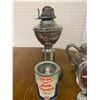Image 4 : MISC LOT TEA POT LAMP CLOCK TIN