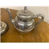 Image 7 : MISC LOT TEA POT LAMP CLOCK TIN