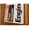 Image 2 : VINTAGE HONDA POWER EQUIPMENT METAL SIGN