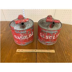 PAIR OF VINTAGE GAS CANS
