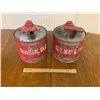 Image 1 : PAIR OF VINTAGE GAS CANS