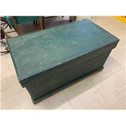 WOODEN TRUNK 32" x 17" x 16.5"