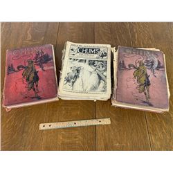 1910s CHUMS BOOKS ROUGH SHAPE FOOD READS