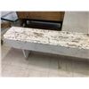 Image 3 : PAINTED WOODEN BENCH 59" LONG