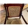 Image 5 : ANTIQUE ARM CHAIR AND CUSHION