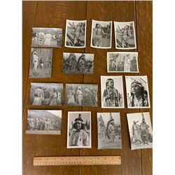 LOT OF NATIVE AMERICAN PHOTOGRAPHS