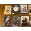 Image 3 : LOT OF CABINET CARD PHOTOGRAPHS