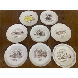 LOT OF CHURCH PLATES ETC