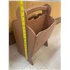 Image 3 : WOODEN MAGAZINE CUBBY