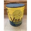 Image 3 : LARGE VREAM SHORTENING TIN