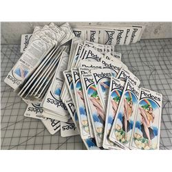 LOT OF VINTAGE FOOTLET FOOT NYLONS