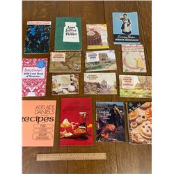 LOT OF PROMOTIONAL AND ADVERTING COOKBOOKS