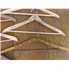 Image 5 : LOT OF WOODEN ADVERTISING COAT HANGERS