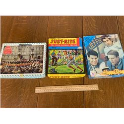 LOT OF VINTAGE PUZZLES