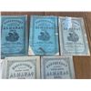 Image 2 : LOT OF EARLY HOSTETTERS UNITED STATES ALMANACS BETWEEN 1888 and 1905