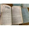 Image 5 : LOT OF EARLY HOSTETTERS UNITED STATES ALMANACS BETWEEN 1888 and 1905