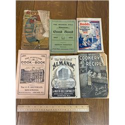 LOT OF VARIOUS OLD ALMANACS