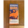 Image 1 : VINTAGE ARTIC OIL SALES, LETHBRIDGE CALGARY EDMONTON "A MAP OF EUROPE AT WAR"