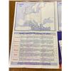Image 6 : VINTAGE ARTIC OIL SALES, LETHBRIDGE CALGARY EDMONTON "A MAP OF EUROPE AT WAR"