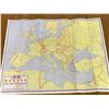Image 7 : VINTAGE ARTIC OIL SALES, LETHBRIDGE CALGARY EDMONTON "A MAP OF EUROPE AT WAR"