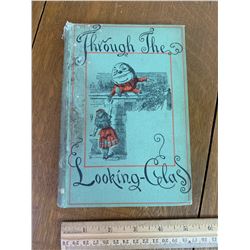 1891 THROUGH THE LOOKING GLASS BOOK BY LEWIS CAROL PUBLISHED BY MACMILLAN AND CO NEW YORK