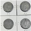 Image 2 : 1952 LOT OF 4 CANADA SILVER 50 CENT PIECES