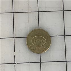 VINTAGE BRASS ESSO CARWASH COIN