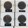 Image 2 : CANADA LARGE CENT PENNY DIFFERENT YEARS LOT OF 8