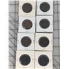 Image 4 : CANADA LARGE CENT PENNY DIFFERENT YEARS LOT OF 8