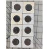 Image 4 : CANADA LARGE CENT PENNY DIFFERENT YEARS LOT OF 8
