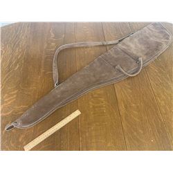 LEATHER GUN CASE 48"