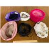 Image 5 : LOT OF VINTAGE LADIES HATS