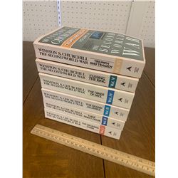 WINSTON CHURCHILL BOOK SET THE SECOND WORLD WAR