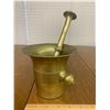 Image 1 : SOLID BRASS MORTAR AND PESTLE