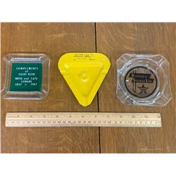 ADVERTISING ASHTRAY LOT STAR CITY FAIRY GLEN TISDALE