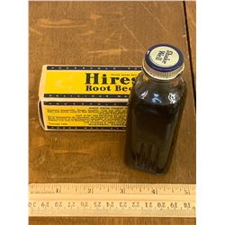 VINTAGE HIRES ROOTBEER EXTRACT WITH BOX