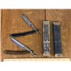 Image 1 : LOT OF STRAIGHT RAZORS AND BOXES