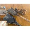Image 3 : MISC LOT COFFEE GRINDER STOVE SHOVELS ETC