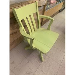 OLD PAINTED OFFICE CHAIR