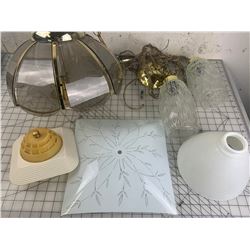LIGHT FIXTURES SHADES ETC