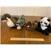 Image 1 : PLUSH TOYS OTTER PANDA HIPPO ETC