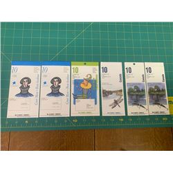 FULL UNUSED CANADA POST STAMP BOOKS FULL