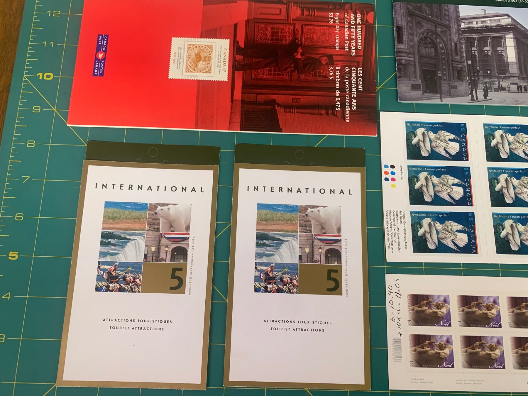 FULL UNUSED CANADA POST STAMP BOOKS FULL Schmalz Auctions