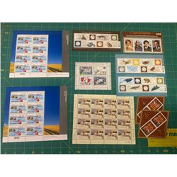 FULL UNUSED CANADA POST STAMP SHEETS FULL
