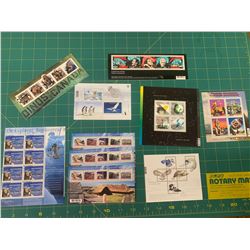 FULL UNUSED CANADA POST STAMP SHEETS FULL