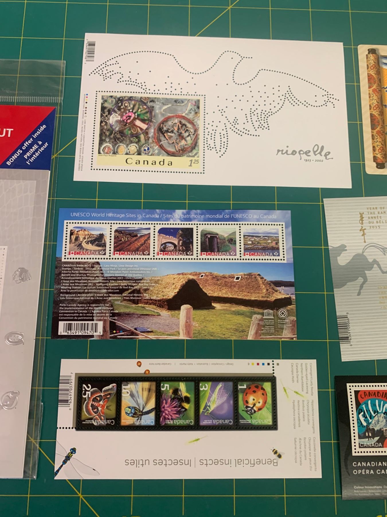 FULL UNUSED CANADA POST STAMP SHEETS FULL Schmalz Auctions