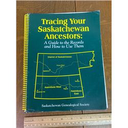 SASKATCHEWAN GENEALOGICAL SOCIETY BOOK